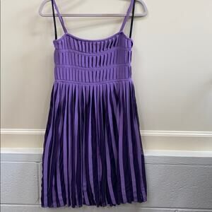 Bebe M purple spaghetti strap dress